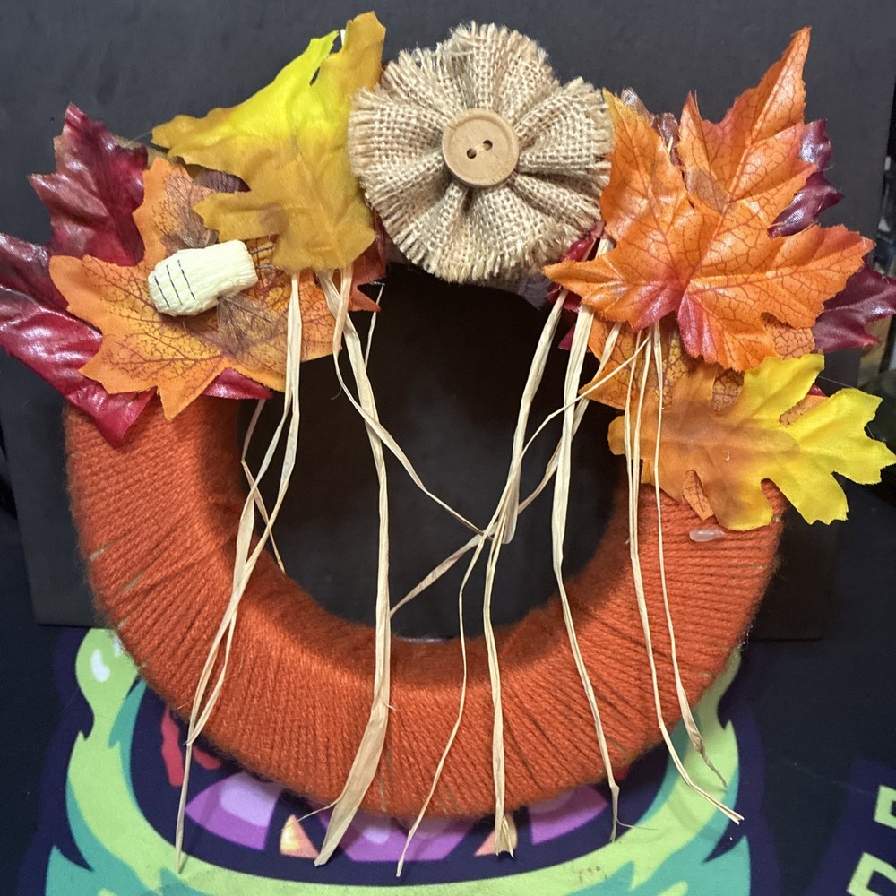 Fall Wreath Crafty 12"
